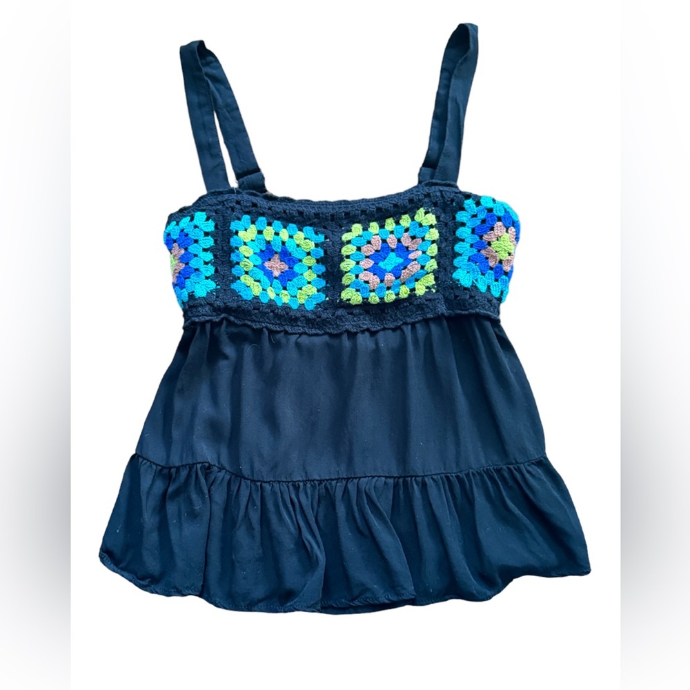 Bohemian Inspired Crochet Top by SoHo